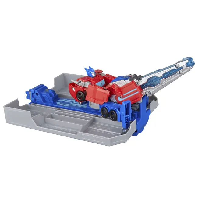 TRANSFORMERS EARTHSPARK CAMION CU REMORCA DE LUPTA OPTIMUS PRIME VIVG0750