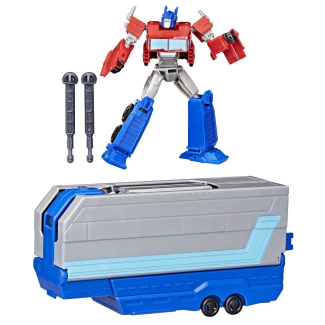 TRANSFORMERS EARTHSPARK CAMION CU REMORCA DE LUPTA OPTIMUS PRIME VIVG0750