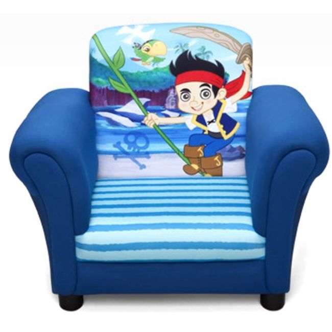 Fotoliu cu cadru din lemn Disney Jake si Piratii din Tara de Nicaieri - BBXTC85694JN