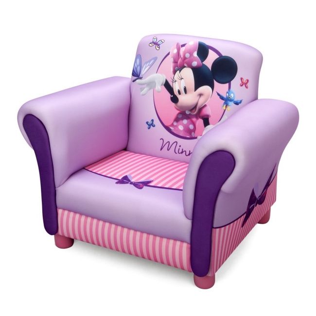 Fotoliu cu cadru din lemn Disney Minnie Mouse - BBXTC85604MM