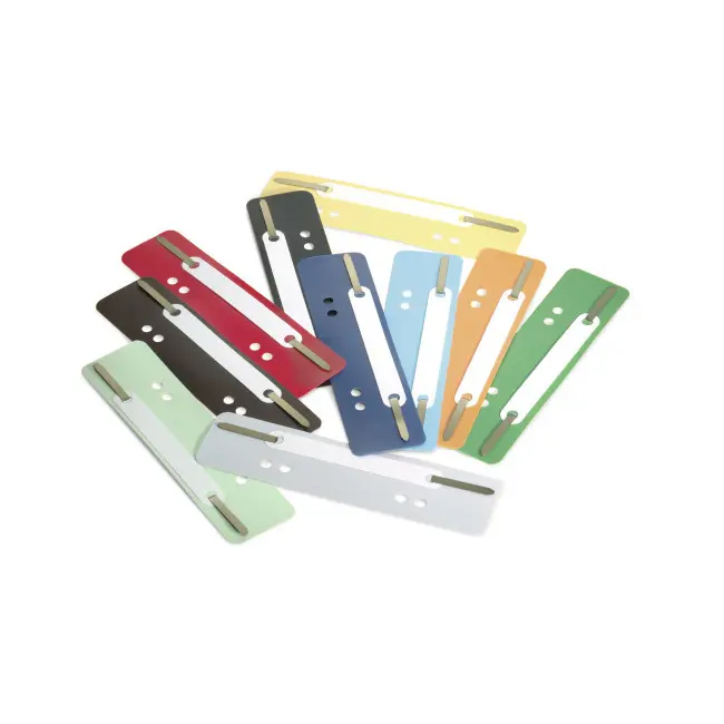 Alonje indosariere, diverse culori, 38x150 mm, plastic, 250 bucati/set BPTCFA041