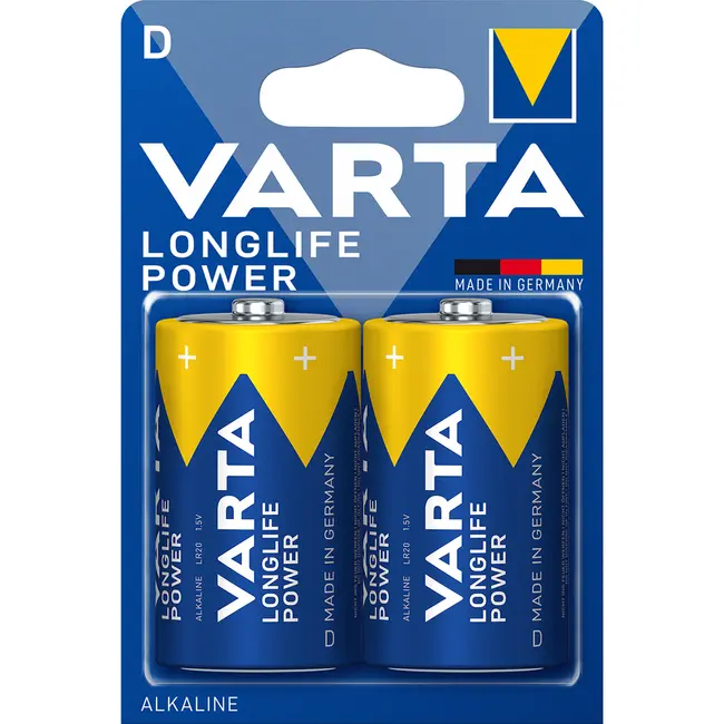 Baterii Varta Longlife Power, LR20, 2 bucati/set BPTCVR200400
