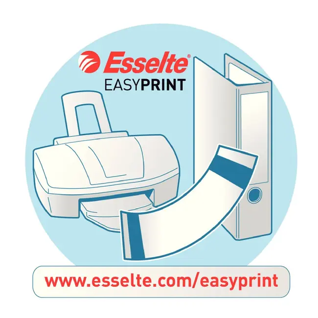 Biblioraft Esselte No.1 Power, PP/PP, A4, 75 mm, VIVIDA alb BPTCSL1101