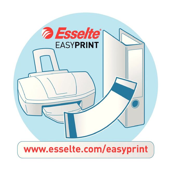 Biblioraft Esselte No.1 Power, PP/PP, A4, 75 mm, VIVIDA negru BPTCSL1107