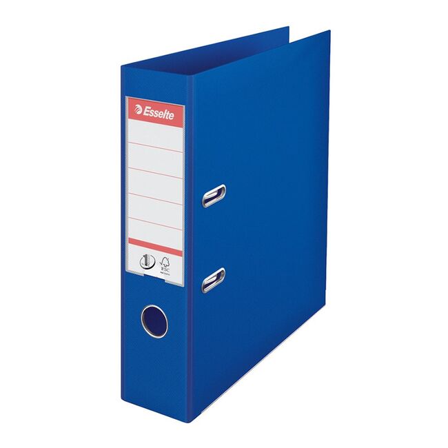 Biblioraft Esselte No.1 Power, PP/PP, A4, 75 mm, albastru BPTCSL1105