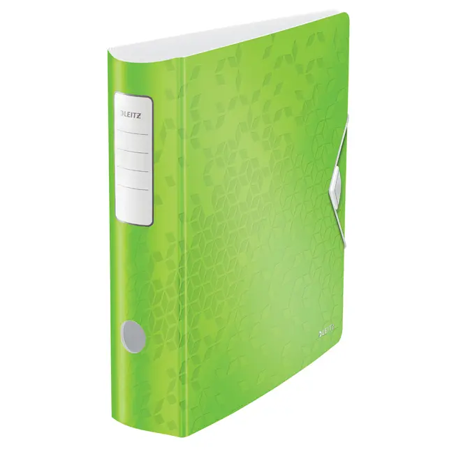 Biblioraft Leitz Active WOW 180°, A4, 75 mm, polyfoam, verde metalizat BPTCSL010209