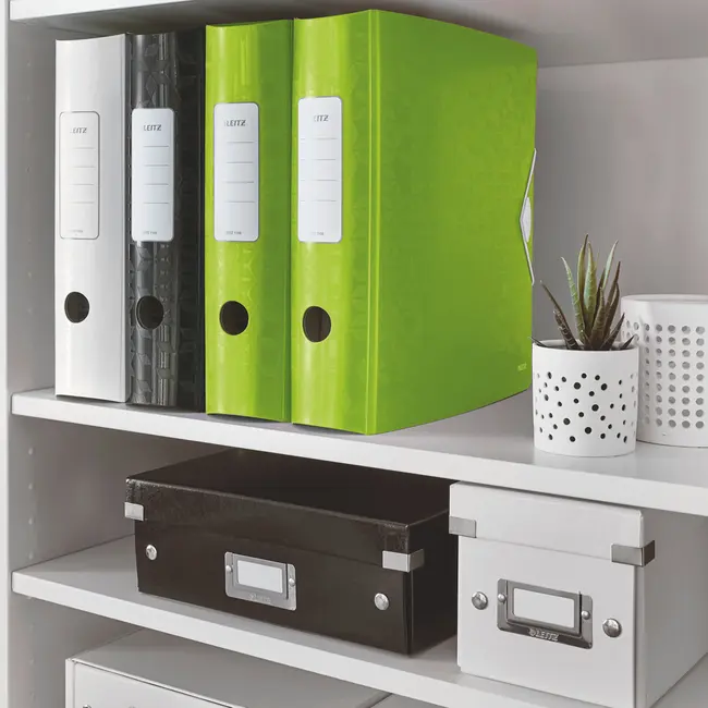 Biblioraft Leitz Active WOW 180°, A4, 75 mm, polyfoam, verde metalizat BPTCSL010209
