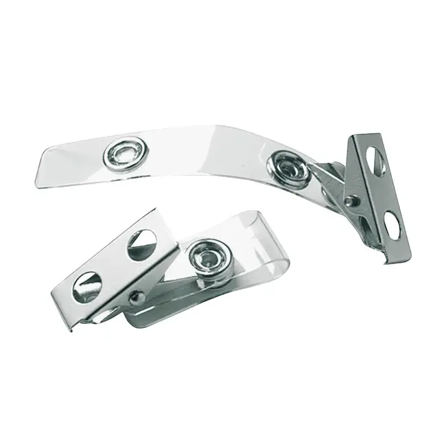 Clips metalic pentru ecuson, 25 bucati/cutie BPTCPV010401