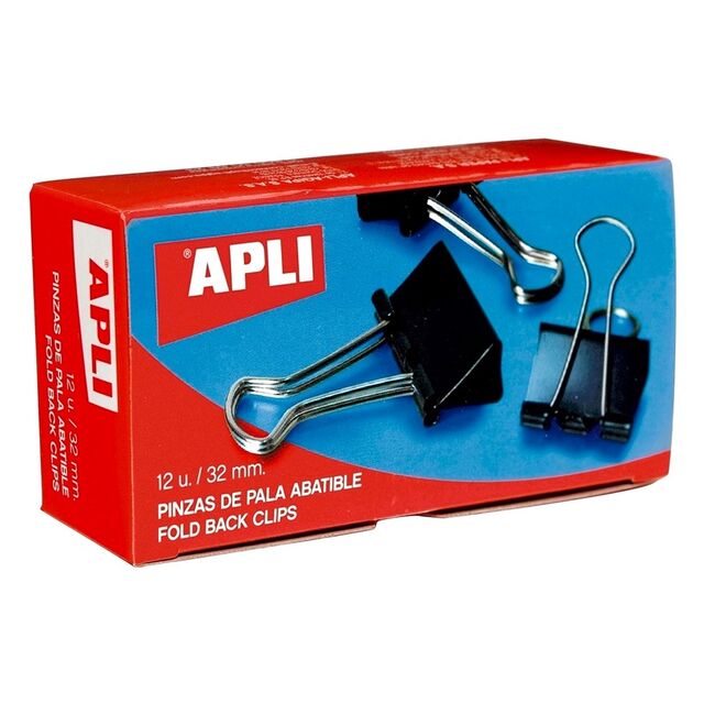 Clipsuri Apli, 25 mm, 12 bucati/cutie BPTCAL011949