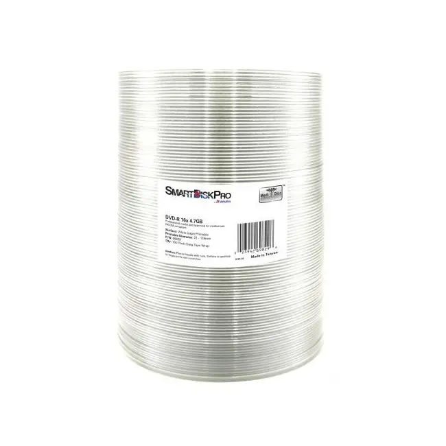 DVD-R printabil Verbatim 69829 SmartDisk Pro, 4.7 GB, 100 bucati/set BPTCVB069829