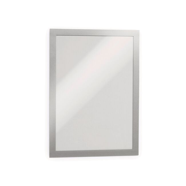 Display magnetic Durable Duraframe, A4, argintiu, 2 bucati/set BPTCDB487223