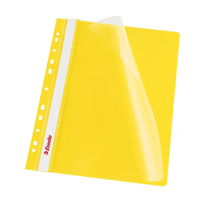 Dosar PP cu multiperforatii Esselte VIVIDA, A4, galben, 10 buc/set BPTCSL000132