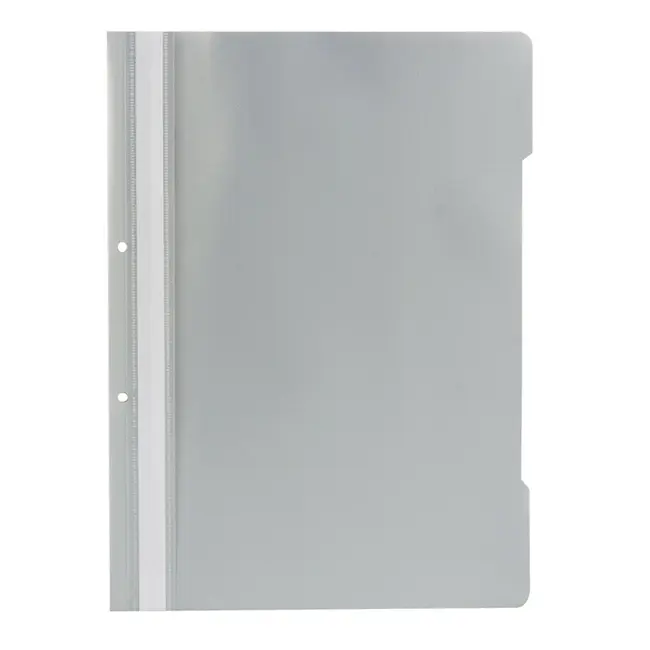 Dosar cu sina si 2 perforatii Noki, gri, 50 bucati/set BPTCLM029