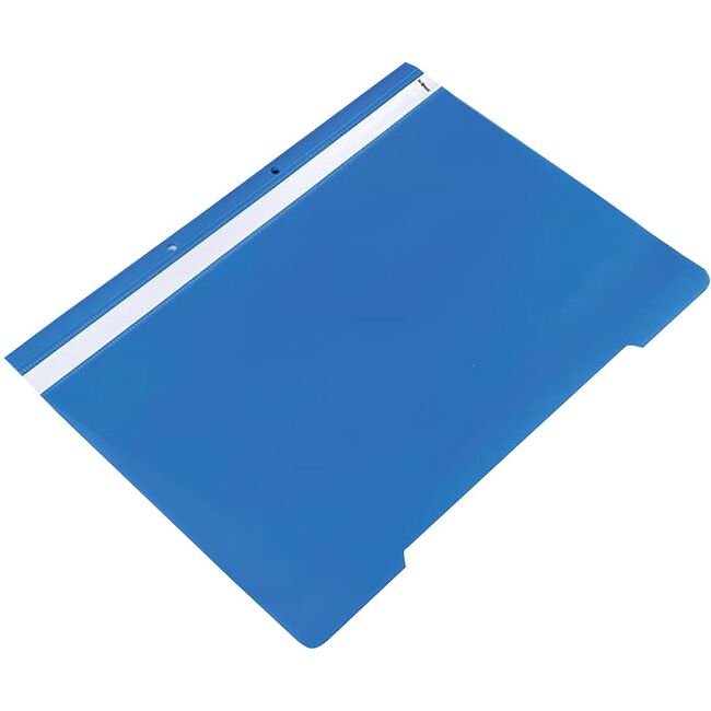 Dosar plastic cu sina si 2 perforatii, albastru BPTCDW000002
