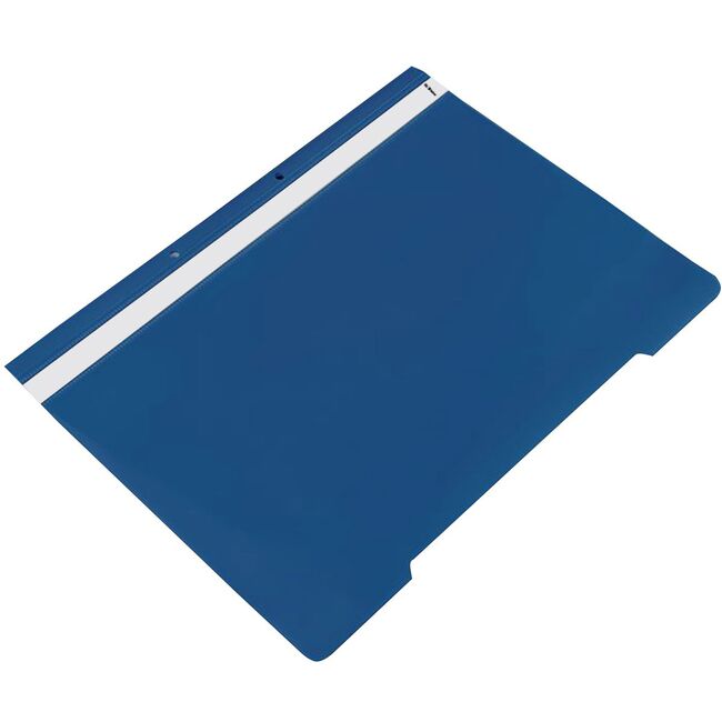 Dosar plastic cu sina si 2 perforatii, bleumarin BPTCDW000004