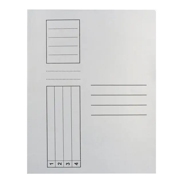 Dosar plic, carton, alb, 10 bucati/set BPTCDL302M