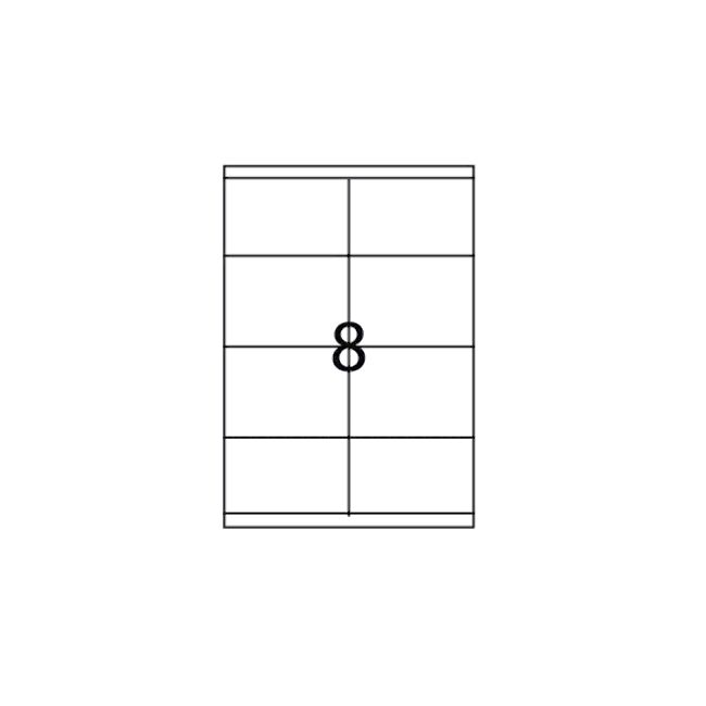 Etichete autoadezive Apli, A4, 105 x 70 mm, 800 bucati, 100 coli/top BPTCAL11292