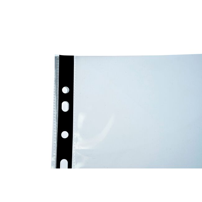 File de protectie Exacompta Cristal, grosime 90 microni, 100 bucati/set BPTCFA200103