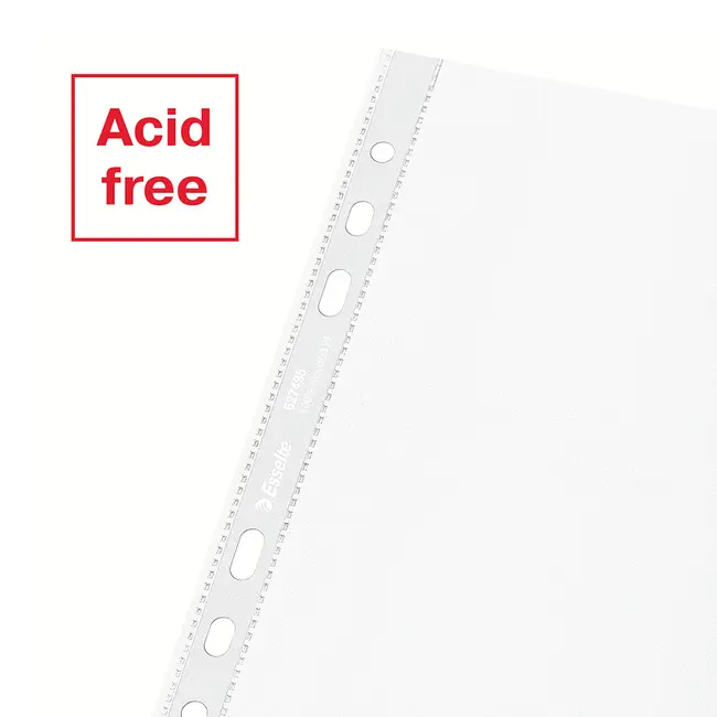 Folie de protectie Esselte Recycled, PP reciclat, A5, 70 mic, 100 bucati/cutie, standard BPTCSL627495