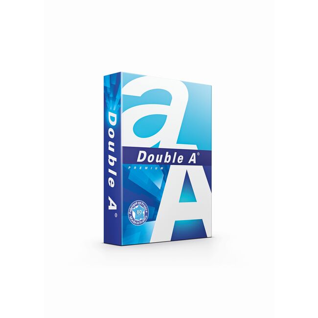 Hartie copiator Double A Premium, A4, 80 g/mp, 500 coli/top, 5 topuri/cutie, 48 cutii/palet BPTCNF3880