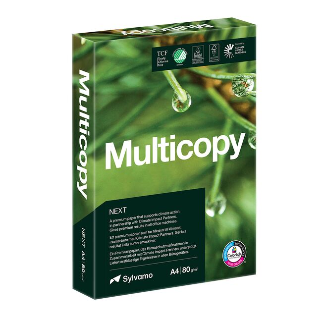 Hartie copiator Multicopy Next, A4, 80 g, 500 coli/top, 5 topuri/cutie BPTCNF1184