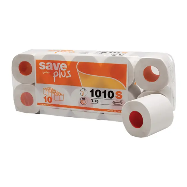 Hartie igienica mini, Celtex 1010S, 2 straturi, alba, 10 role/set BPTCCE001010