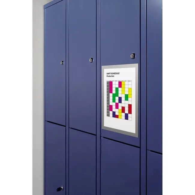 Magnetic Duraframe Durable A4 argintiu, 5 bucati/set BPTCDB486923