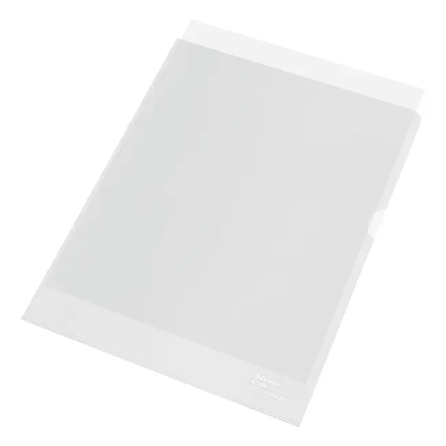 Mapa de protectie Esselte Recycled, PP reciclat, A4, 100 mic, 100 bucati/cutie, standard BPTCSL627496