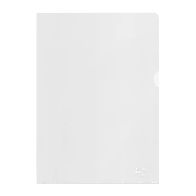 Mapa de protectie Esselte Recycled, PP reciclat, A4, 100 mic, 100 bucati/cutie, standard BPTCSL627496