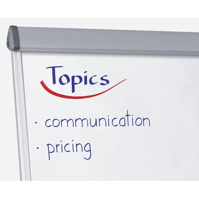 Marker Edding 380 pentru flipchart, varf rotund, 1.5-3 mm, 4 culori/set (negru, albastru, rosu, verde) BPTCED380005