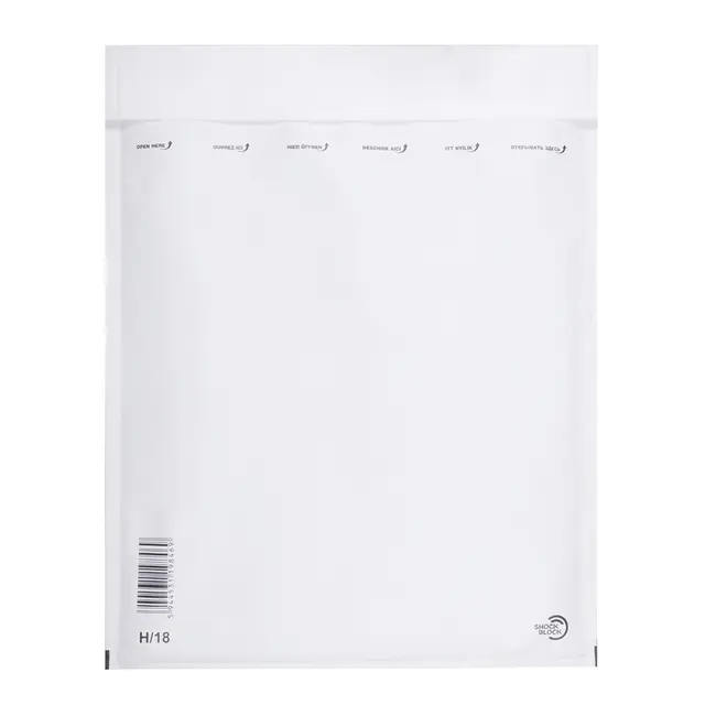 Plic cu protectie, 270 x 360 mm (interior), alb, banda silicon, 90 g/mp, 100 bucati/cutie BPTCKF70415