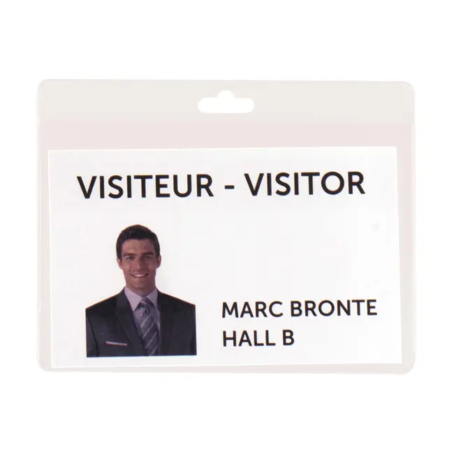 Suport ecuson Tarifold, 82.5 x 103 mm, transparent, 30 bucati/set BPTCTA200430