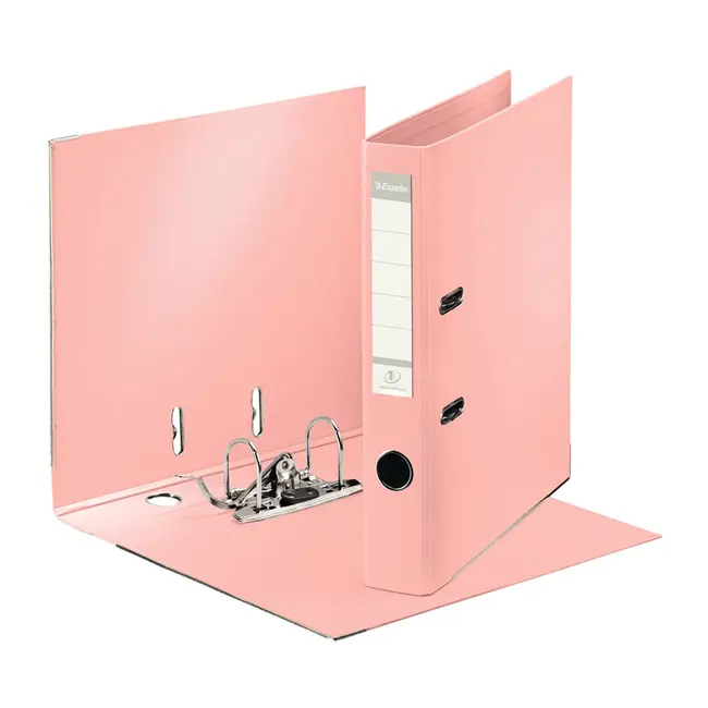 Biblioraft Esselte No.1 Power, PP/PP, A4, 50 mm, culoarea piersicii BPTCSL1217