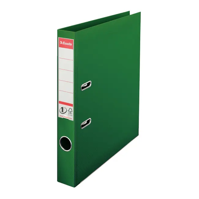 Biblioraft Esselte No.1 Power, PP/PP, A4, 50 mm, verde BPTCSL1206