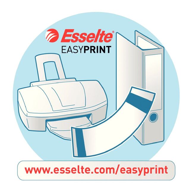 Biblioraft Esselte No.1 Power, PP/PP, A4, 50 mm, visiniu BPTCSL1209