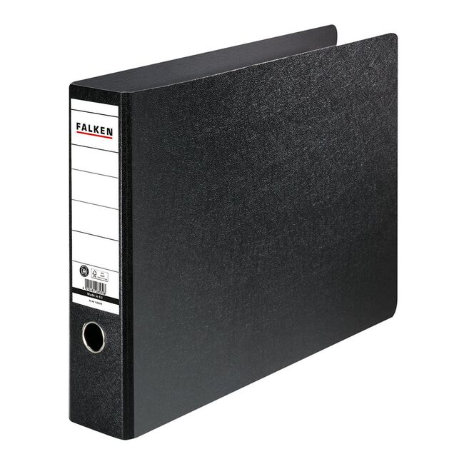Biblioraft Falken,75 mm, format A3, negru BPTCFA000100