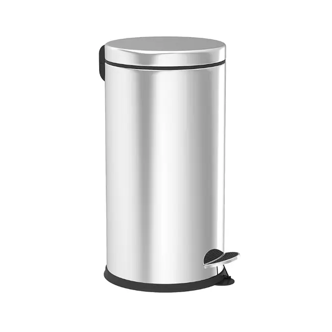 Cos inox cu pedala si galeata interioara, 12L BPTCADHUB020