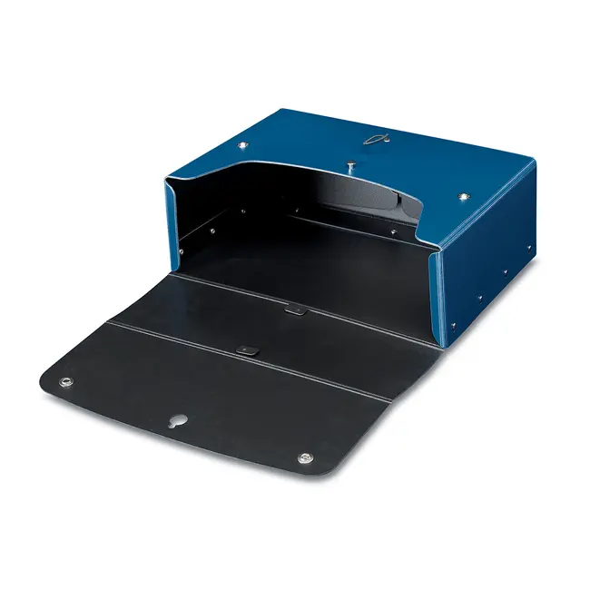 Cutie arhivare Fellowes, Trilex, cu maner ergonomic PP, latime 120 mm, albastru BPTCFW040270