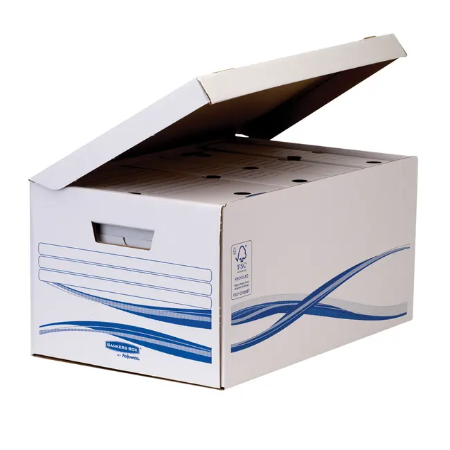 Cutie de arhivare cu capac fix Fellowes, Basic, 554x350x280 mm BPTCFW460502