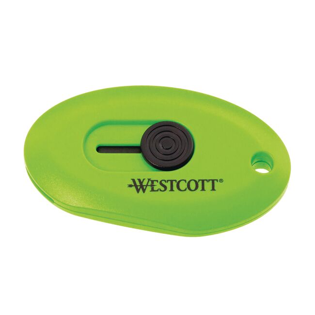 Cutter Westcott breloc cu lama ceramica retractabila automat BPTCWS016474