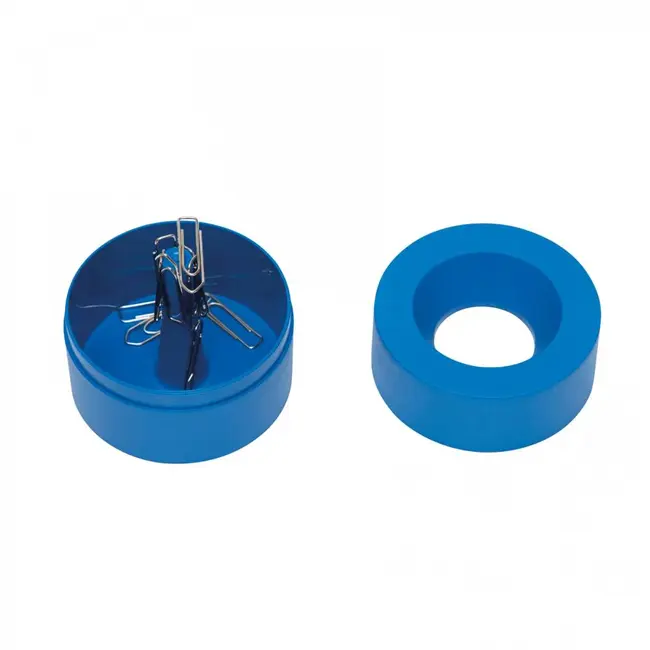 Dispenser agrafe MAUL, din plastic reciclat, albastru BPTCMA012337