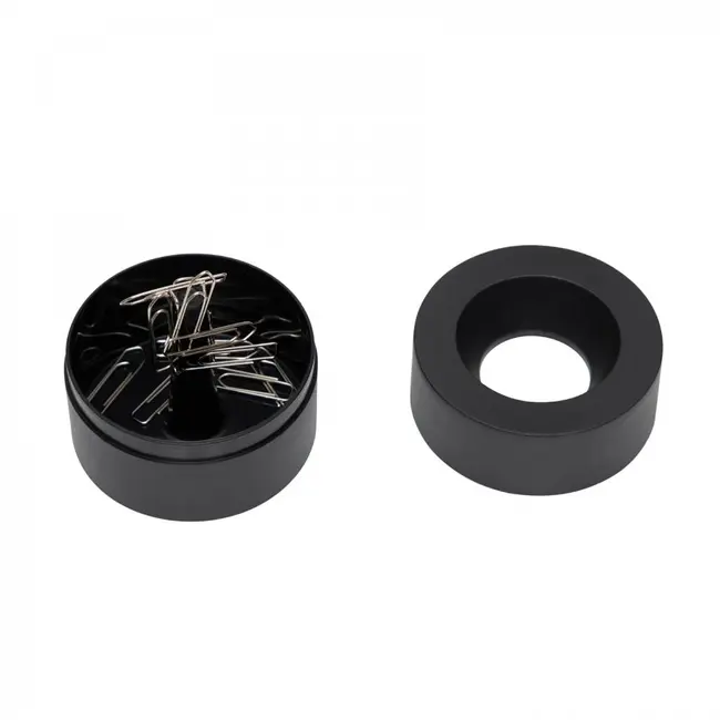 Dispenser agrafe MAUL, din plastic reciclat, negru BPTCMA012390