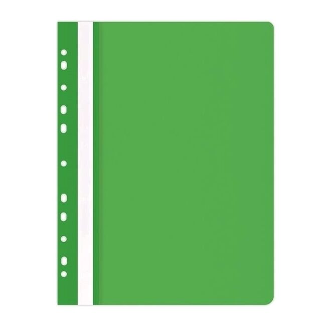 Dosar Donau, cu sina si 11 perforatii, verde BPTCDN100542