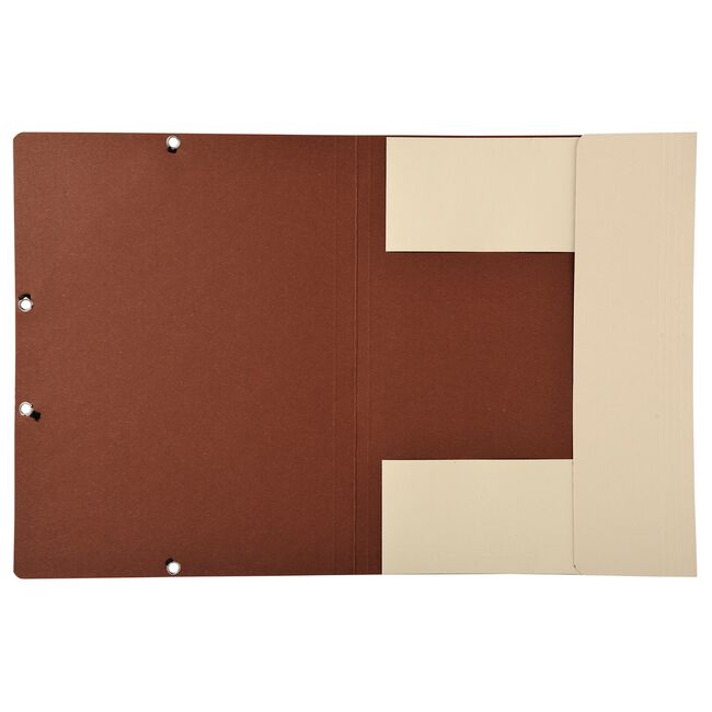 Dosar plic Exacompta Aquarel, A4, carton reciclat, inchidere elastic, crem BPTCFA056986