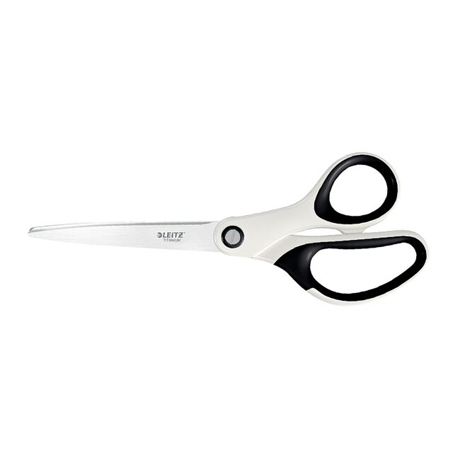 Foarfece pentru birou Leitz WOW Titanium, 205 mm, alb BPTCSL531901