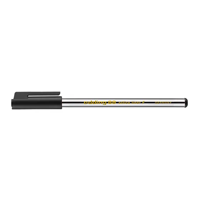 Liner Edding 88, corp plastic, varf 0.6 mm, negru BPTCED088001