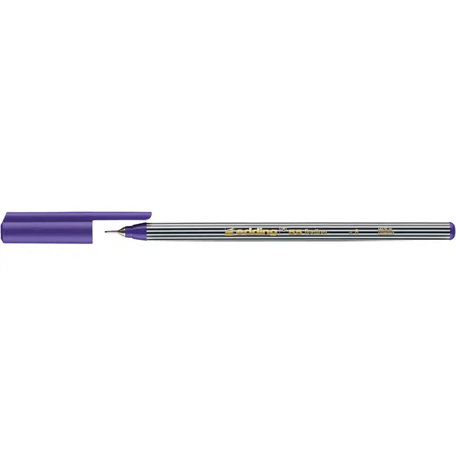 Liner edding 55, corp plastic, varf rotund, 0.3 mm, violet BPTCED055008