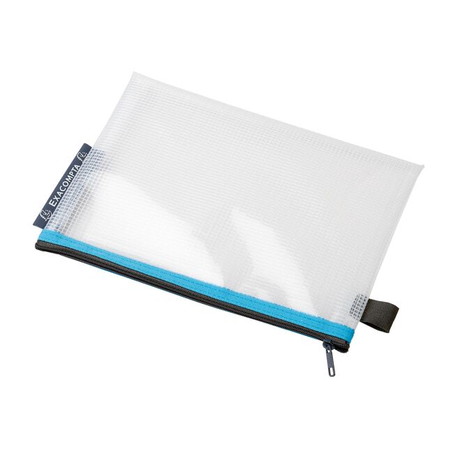 Mapa protectie, inchidere fermoar, A5, transparent BPTCFA034140