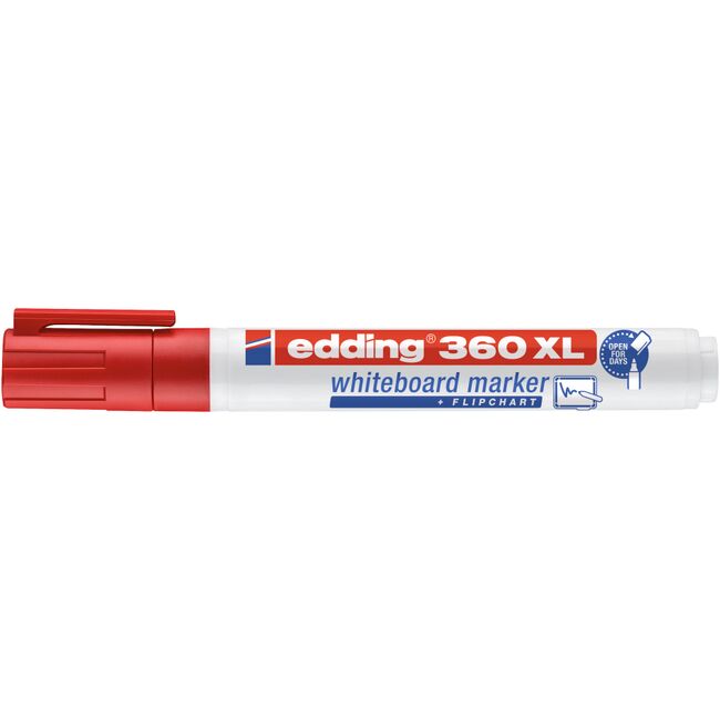 Marker Edding 360XL pentru tabla, varf 1.5-3 mm, rosu BPTCED6619002