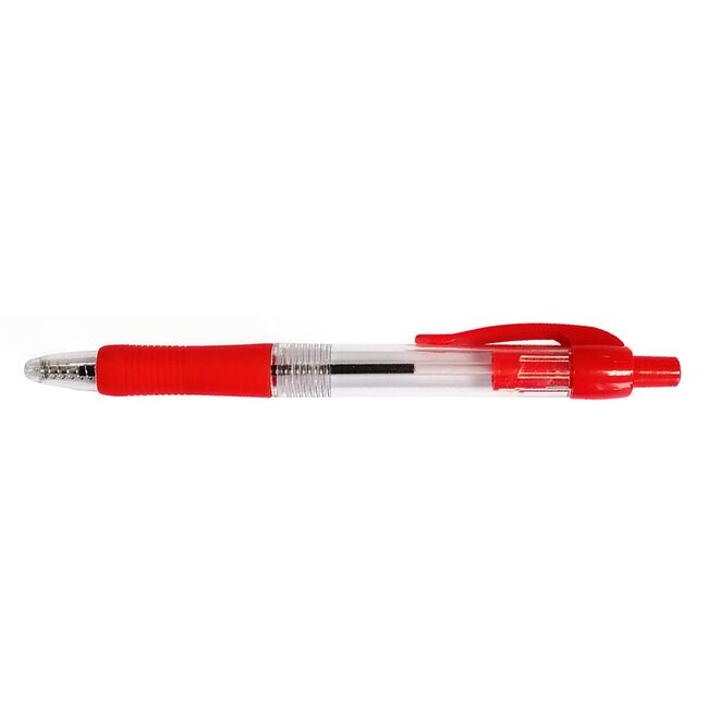 Pix cu gel cu mecanism WB, grip, 0.7 mm, rosu BPTCAY052702